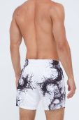Купальні шорти PLEIN SPORT колір білий Купальні шорти PLEIN SPORT колір білий