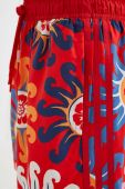 Купальні шорти adidas Performance Farm Rio колір червоний візерунок Купальні шорти adidas Performance Farm Rio колір червоний візерунок