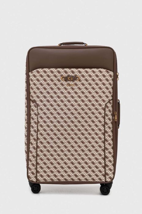 Валіза Guess колір коричневий (3370261) Валіза Guess колір коричневий (3370261)