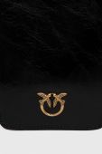 Шкіряний чохол на телефон Pinko колір чорний