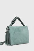 Замшева сумочка Coccinelle колір зелений (3373540)