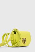 Шкіряна сумочка Pinko колір жовтий (3439548) Шкіряна сумочка Pinko колір жовтий (3439548)