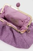 Клатч Weekend Max Mara колір фіолетовий Клатч Weekend Max Mara колір фіолетовий