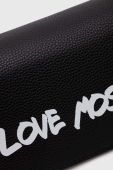 Шкіряна сумочка Love Moschino колір чорний (3501479)