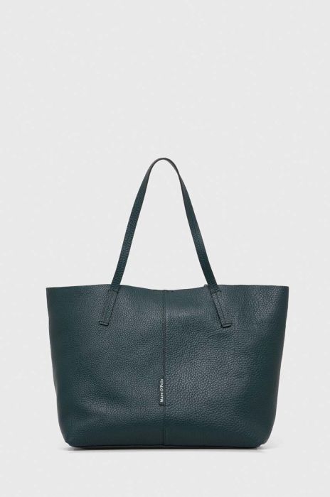 Шкіряна сумочка Marc O'Polo колір зелений (3524648)