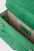 Замшева сумочка Karl Lagerfeld колір зелений