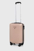 Дитяча валіза Guess колір бежевий