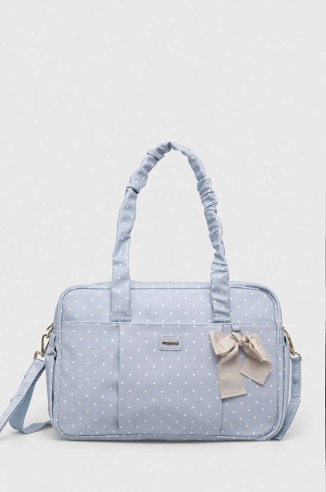 Сумка для візочка Mayoral Newborn колір блакитний Сумка для візочка Mayoral Newborn колір блакитний