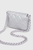 Дитяча сумочка Pinko Up колір срібний Дитяча сумочка Pinko Up колір срібний