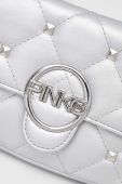 Дитяча сумочка Pinko Up колір срібний Дитяча сумочка Pinko Up колір срібний