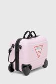 Дитяча валіза Guess колір рожевий (3328660) Дитяча валіза Guess колір рожевий (3328660)