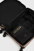 Валіза Guess колір бежевий (3366807) Валіза Guess колір бежевий (3366807)
