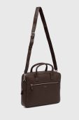 Шкіряна сумка Tiger Of Sweden колір коричневий Шкіряна сумка Tiger Of Sweden колір коричневий