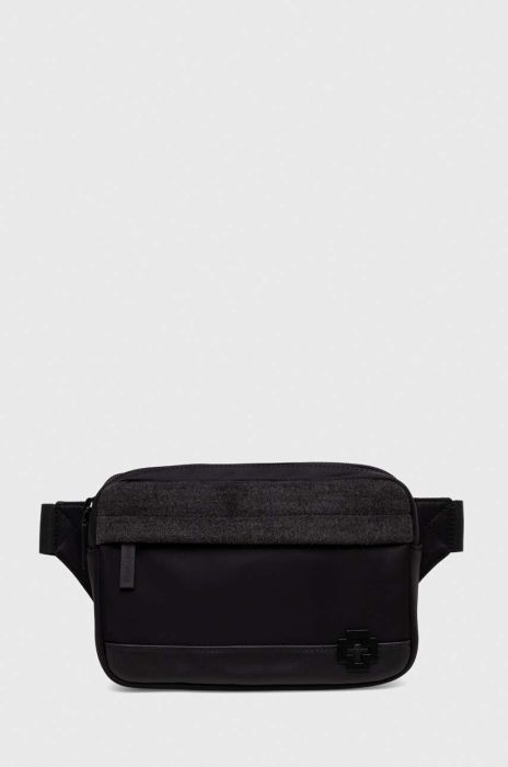 Сумка на пояс Strellson колір чорний Сумка на пояс Strellson колір чорний
