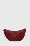 Сумка на пояс Napapijri колір бордовий