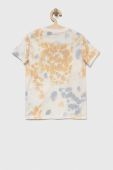 Дитяча бавовняна футболка Guess колір бежевий візерунок (3294249) Дитяча бавовняна футболка Guess колір бежевий візерунок (3294249)