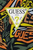 Дитяча бавовняна футболка Guess візерунок колір барвистий (3294242)