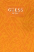 Дитяча бавовняна футболка Guess колір помаранчевий візерунок (3294291)