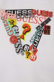 Дитяча бавовняна футболка Guess колір білий з принтом (3328718) Дитяча бавовняна футболка Guess колір білий з принтом (3328718)