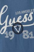 Дитяча бавовняна футболка Guess з принтом колір блакитний (3404877) Дитяча бавовняна футболка Guess з принтом колір блакитний (3404877)