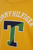 Дитяча бавовняна футболка Tommy Hilfiger колір жовтий з аплікацією (3320060)