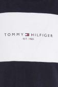 Дитяча бавовняна футболка Tommy Hilfiger колір синій з принтом (3451694) Дитяча бавовняна футболка Tommy Hilfiger колір синій з принтом (3451694)