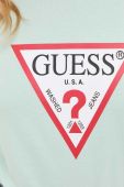 Бавовняна футболка Guess колір зелений (3303167) Бавовняна футболка Guess колір зелений (3303167)