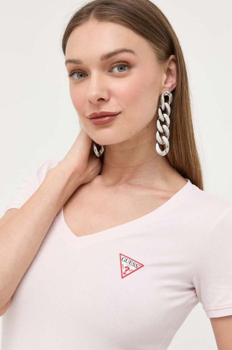 Футболка Guess жіноча колір рожевий (3303207) Футболка Guess жіноча колір рожевий (3303207)