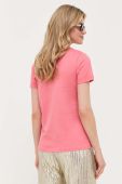 Бавовняна футболка Guess колір рожевий (3303240)