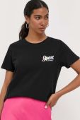 Бавовняна футболка Guess колір чорний (3310506)