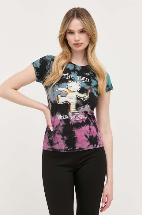 Бавовняна футболка Guess Guess x Banksy колір чорний Бавовняна футболка Guess Guess x Banksy колір чорний