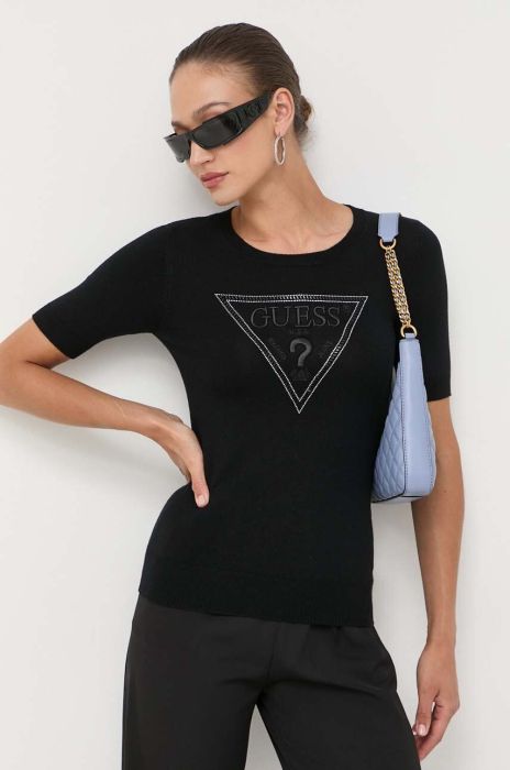 Футболка Guess жіноча колір чорний (3370459) Футболка Guess жіноча колір чорний (3370459)