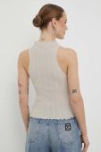 Топ Guess жіночий колір бежевий (3411910) Топ Guess жіночий колір бежевий (3411910)