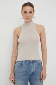 Топ Guess жіночий колір бежевий (3411910) Топ Guess жіночий колір бежевий (3411910)