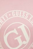 Бавовняна футболка Guess колір рожевий (3411960)