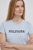 Бавовняна футболка Tommy Hilfiger колір блакитний (3322574)