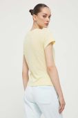 Футболка Tommy Jeans жіноча колір жовтий (3333222) Футболка Tommy Jeans жіноча колір жовтий (3333222)