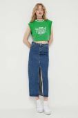 Топ Tommy Jeans жіночий колір зелений (3282006) Топ Tommy Jeans жіночий колір зелений (3282006)