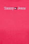 Бавовняна футболка Tommy Jeans колір червоний (3370483) Бавовняна футболка Tommy Jeans колір червоний (3370483)