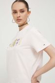 Бавовняна футболка Tommy Jeans колір рожевий (3325698) Бавовняна футболка Tommy Jeans колір рожевий (3325698)