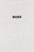 Бавовняна футболка BOSS колір сірий Бавовняна футболка BOSS колір сірий
