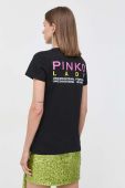 Бавовняна футболка Pinko колір чорний (3435209)