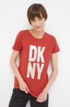 Футболка Dkny жіноча колір червоний