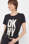 Футболка Dkny жіноча колір чорний (3354604)