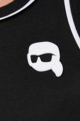 Топ Karl Lagerfeld жіночий колір чорний (3349130) Топ Karl Lagerfeld жіночий колір чорний (3349130)