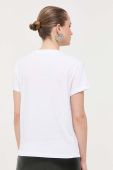 Бавовняна футболка Patrizia Pepe колір білий (3386448)