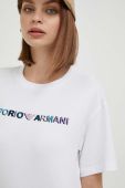 Бавовняна футболка Emporio Armani колір білий (3487050)