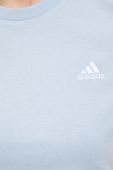 Футболка adidas жіноча колір блакитний Футболка adidas жіноча колір блакитний