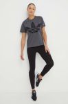 Бавовняна футболка adidas Originals жіночий колір сірий (3651814)