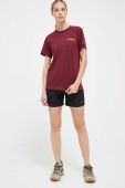 Футболка adidas TERREX Graphic Altitude жіноча колір бордовий